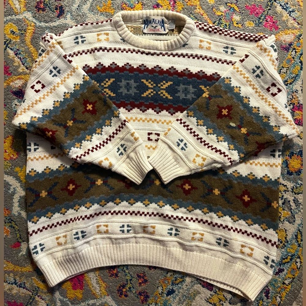 Vintage Himalaya Outfitters Mens Sweater